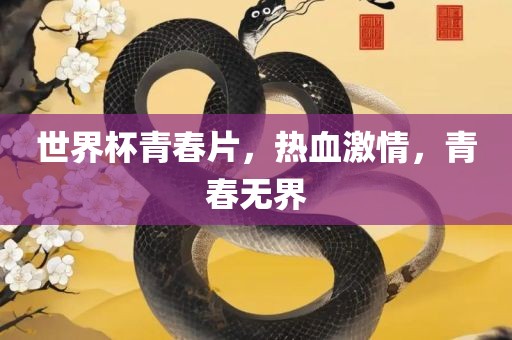 世界杯青春片，热血激情，青春无界