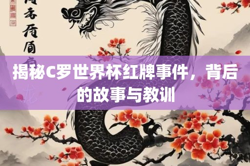 揭秘C罗世界杯红牌事件，背后的故事与教训