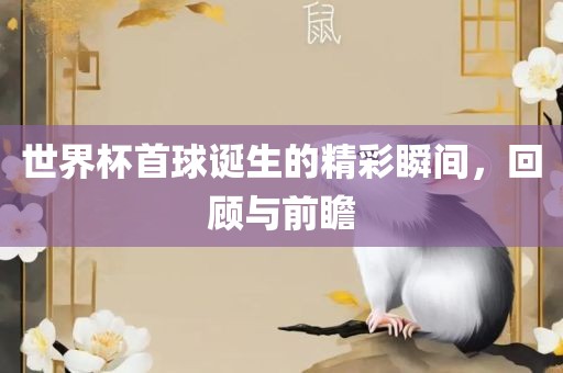 世界杯首球诞生的精彩瞬间，回顾与前瞻