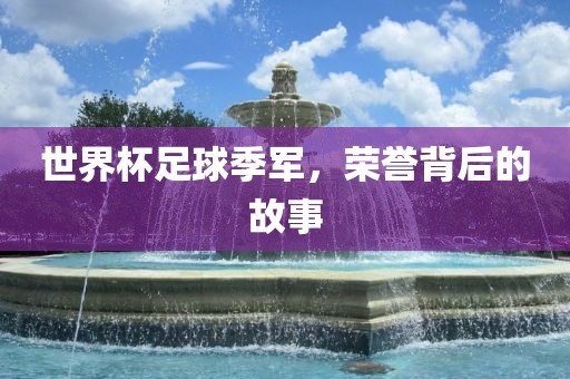 世界杯足球季军，荣誉背后的故事
