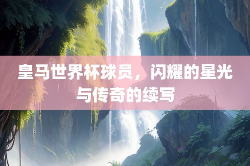 皇马世界杯球员，闪耀的星光与传奇的续写
