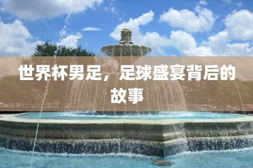 世界杯男足，足球盛宴背后的故事