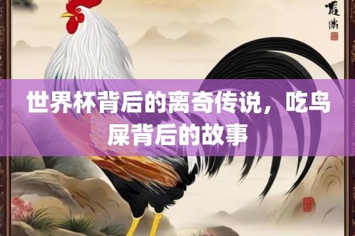 世界杯背后的离奇传说，吃鸟屎背后的故事