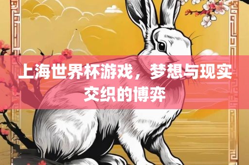 上海世界杯游戏，梦想与现实交织的博弈