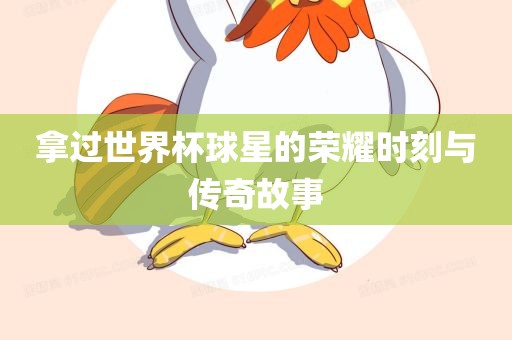 拿过世界杯球星的荣耀时刻与传奇故事