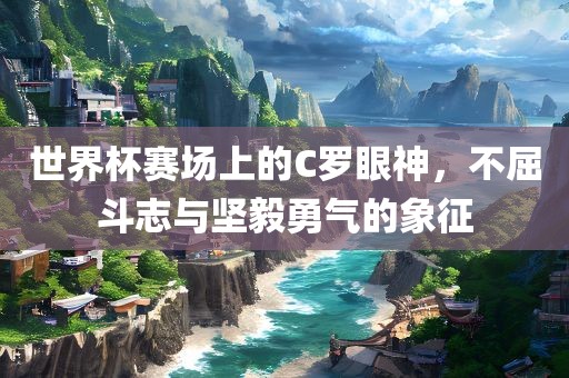 世界杯赛场上的C罗眼神，不屈斗志与坚毅勇气的象征