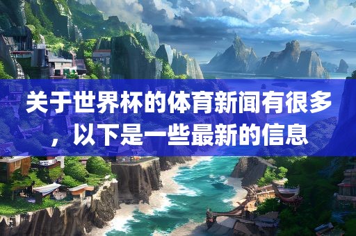 关于世界杯的体育新闻有很多，以下是一些最新的信息