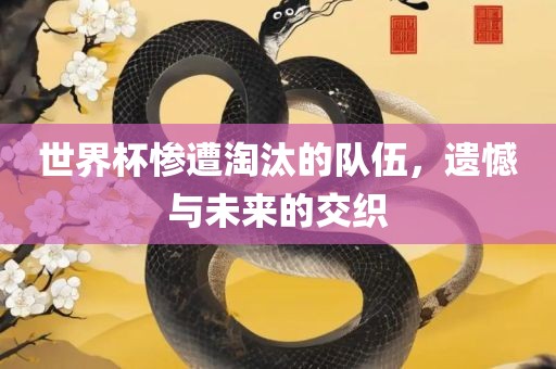 世界杯惨遭淘汰的队伍，遗憾与未来的交织