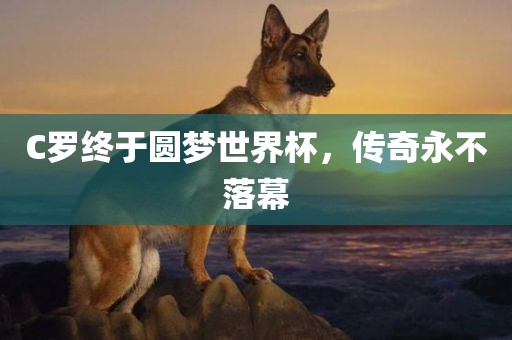 C罗终于圆梦世界杯，传奇永不落幕
