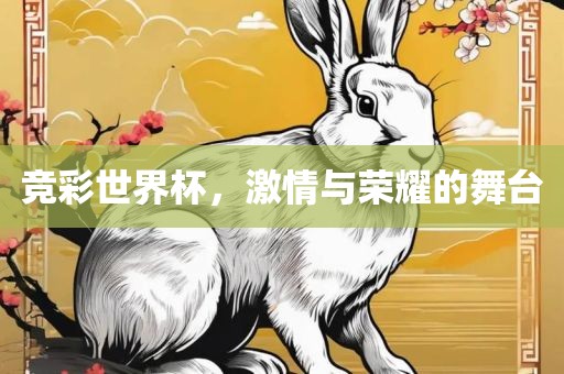 竞彩世界杯，激情与荣耀的舞台