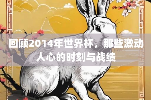 回顾2014年世界杯，那些激动人心的时刻与战绩