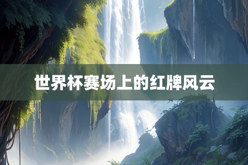 世界杯赛场上的红牌风云