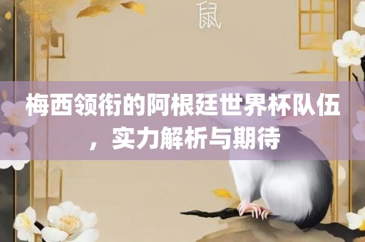 梅西领衔的阿根廷世界杯队伍，实力解析与期待