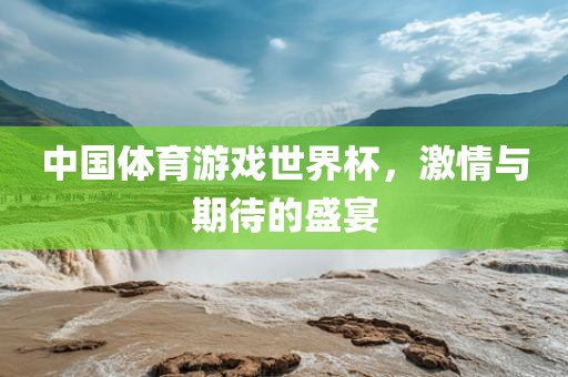 中国体育游戏世界杯，激情与期待的盛宴