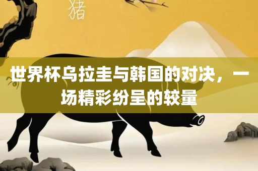 世界杯乌拉圭与韩国的对决，一场精彩纷呈的较量