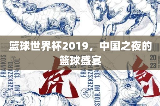 篮球世界杯2019，中国之夜的篮球盛宴