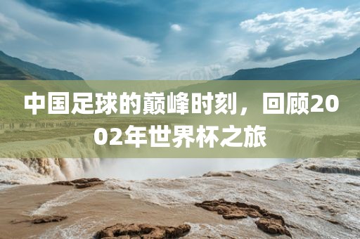 中国足球的巅峰时刻，回顾2002年世界杯之旅
