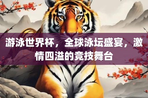 游泳世界杯，全球泳坛盛宴，激情四溢的竞技舞台