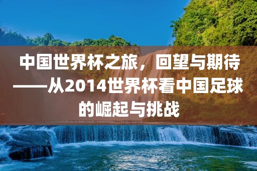 中国世界杯之旅，回望与期待——从2014世界杯看中国足球的崛起与挑战