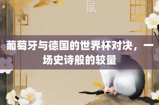 葡萄牙与德国的世界杯对决，一场史诗般的较量