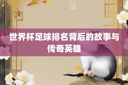 世界杯足球排名背后的故事与传奇英雄