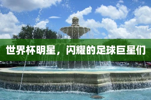 世界杯明星，闪耀的足球巨星们