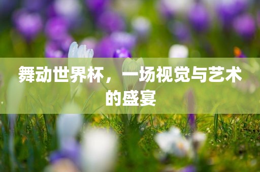 舞动世界杯，一场视觉与艺术的盛宴