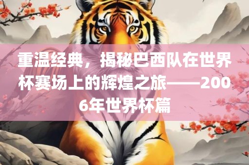 重温经典，揭秘巴西队在世界杯赛场上的辉煌之旅——2006年世界杯篇