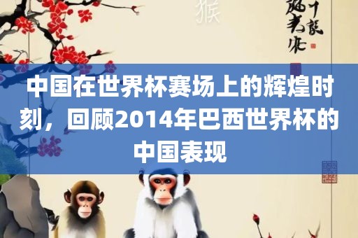 中国在世界杯赛场上的辉煌时刻，回顾2014年巴西世界杯的中国表现