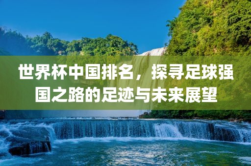 世界杯中国排名，探寻足球强国之路的足迹与未来展望