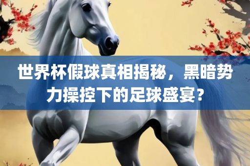 世界杯假球真相揭秘，黑暗势力操控下的足球盛宴？