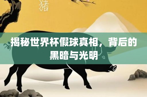 揭秘世界杯假球真相，背后的黑暗与光明