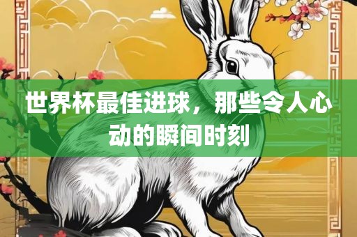 世界杯最佳进球，那些令人心动的瞬间时刻