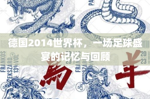 德国2014世界杯，一场足球盛宴的记忆与回顾