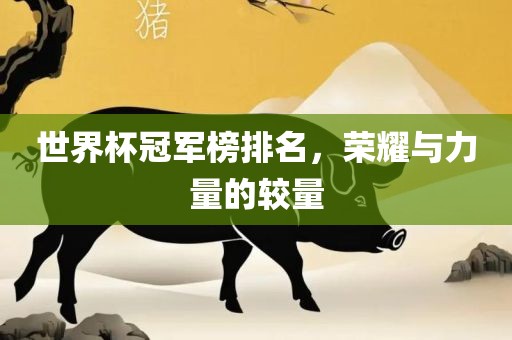 世界杯冠军榜排名，荣耀与力量的较量