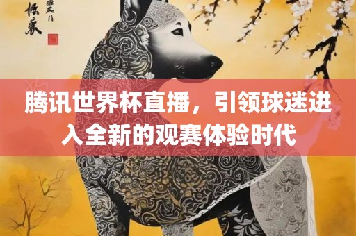 腾讯世界杯直播，引领球迷进入全新的观赛体验时代