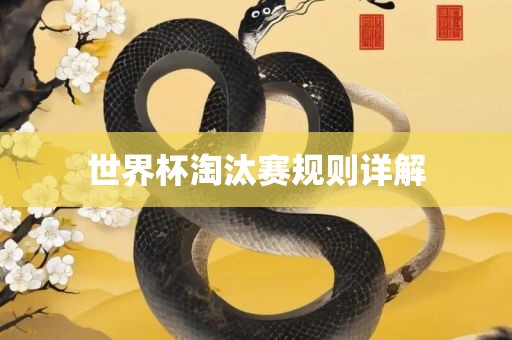 世界杯淘汰赛规则详解