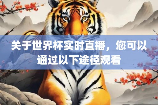 关于世界杯实时直播，您可以通过以下途径观看