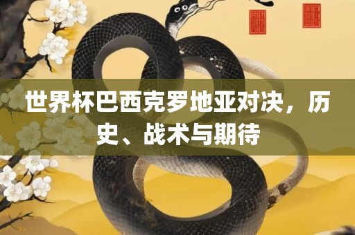 世界杯巴西克罗地亚对决，历史、战术与期待