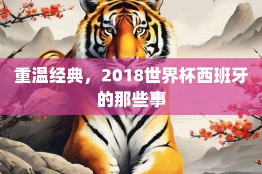 重温经典，2018世界杯西班牙的那些事
