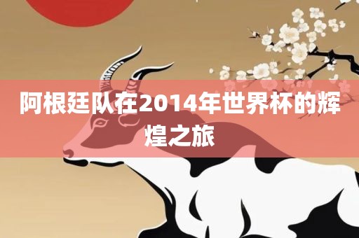 阿根廷队在2014年世界杯的辉煌之旅