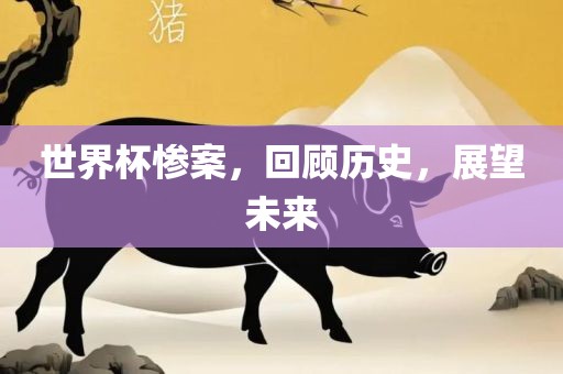 世界杯惨案，回顾历史，展望未来