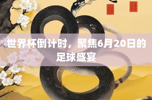 世界杯倒计时，聚焦6月20日的足球盛宴