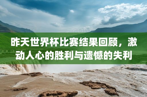 昨天世界杯比赛结果回顾，激动人心的胜利与遗憾的失利