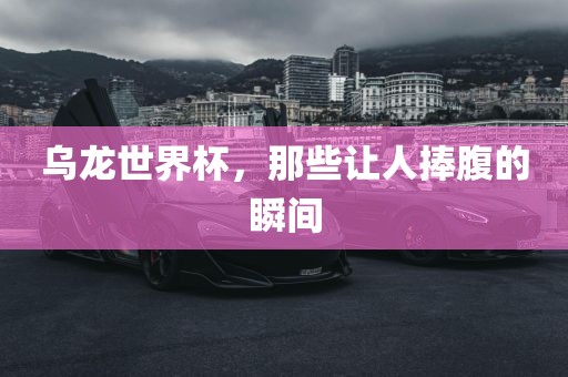乌龙世界杯，那些让人捧腹的瞬间