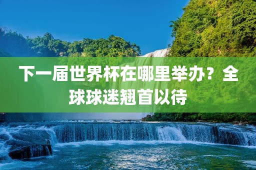 下一届世界杯在哪里举办？全球球迷翘首以待
