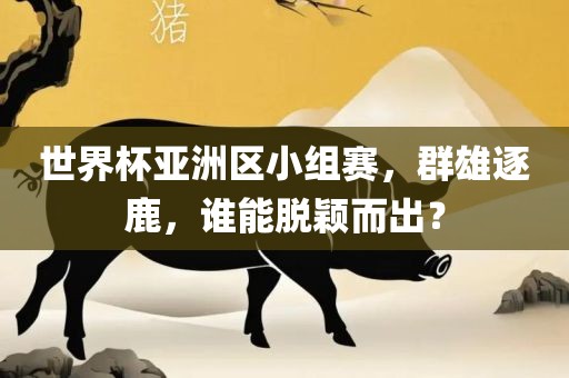 世界杯亚洲区小组赛，群雄逐鹿，谁能脱颖而出？