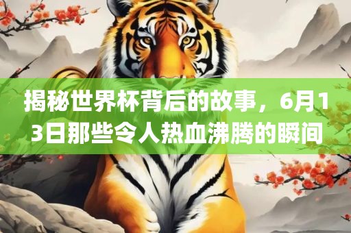 揭秘世界杯背后的故事，6月13日那些令人热血沸腾的瞬间