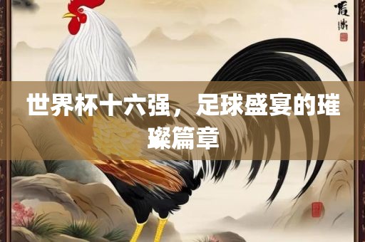 世界杯十六强，足球盛宴的璀璨篇章