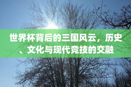世界杯背后的三国风云，历史、文化与现代竞技的交融